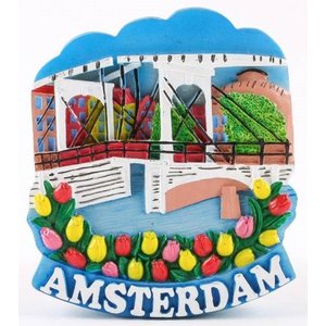 Typisch Hollands Magnet Amsterdam