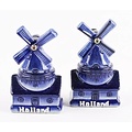 Typisch Hollands Salt and pepper set, Delft blue mill