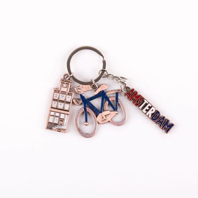 Matix Sleutelhanger - Bedels - Fiets Amsterdam