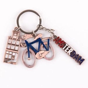 Typisch Hollands Key ring - Charms - Bike Amsterdam