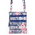 Robin Ruth Fashion Neck bag - Passport bag - Amsterdam Flowers