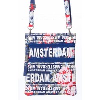 Robin Ruth Fashion Neck bag - Passport bag - Amsterdam Flowers