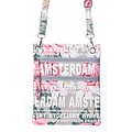 Robin Ruth Fashion Neck bag - Passport bag - Amsterdam Flowers