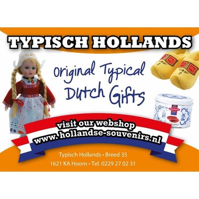 Typisch Hollands Kentekenplaat Delfts Blauw