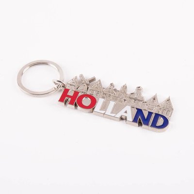 Typisch Hollands Keychain Holland silver