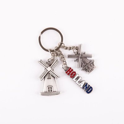 Typisch Hollands Keychain windmills Holland