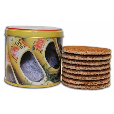 Stroopwafels (Typisch Hollands) Stroopwafels in a tin - Nostalgia - Typically Dutch