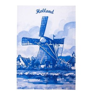 Typisch Hollands Tea towel - Mills - Delft