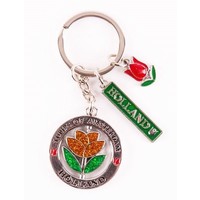Matix Spinning Tulip Keychain