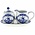 Typisch Hollands Cream set - Sugar and milk - Delft blue