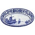 Heinen Delftware Serveerschaal Delft Blue