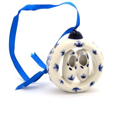 Typisch Hollands Christmas decoration (Round with Clogs)