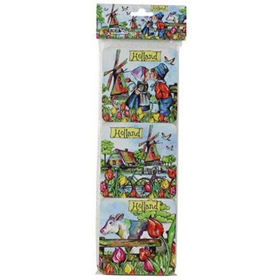 Typisch Hollands Onderzetters Holland - Color - Kissing Couple