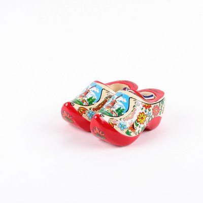 Matix Houten klompjes - rode zool 10 cm