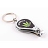 Typisch Hollands Keychain nail clipper weed leaf