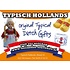 Typisch Hollands Keychain charms cow / bicycle Holland gold