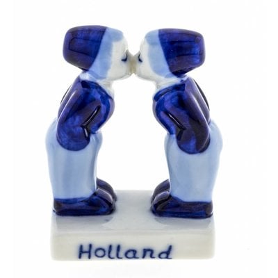 Heinen Delftware Schwules Paar Delfter Blau - Holland