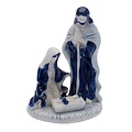 Heinen Delftware Holy Family klein- Jozef en Maria