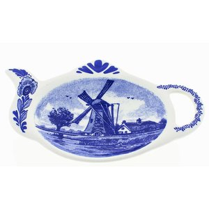 Heinen Delftware Tea bag holder - Mill