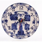 Typisch Hollands Wall clock Amsterdam 15 cm