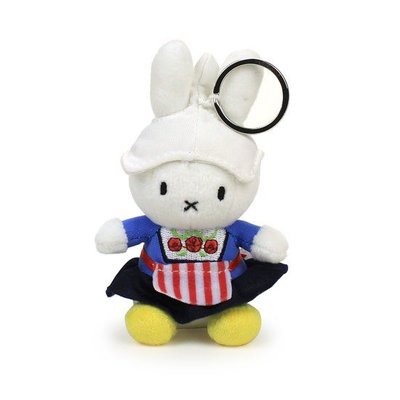 Nijntje (c) Miffy - Holland girl - Keyring 10 cm