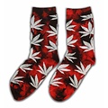 Holland sokken Socken mit Cannabisblättern