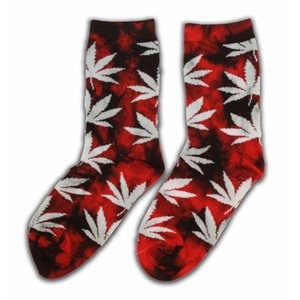 Holland sokken Socken mit Cannabisblättern