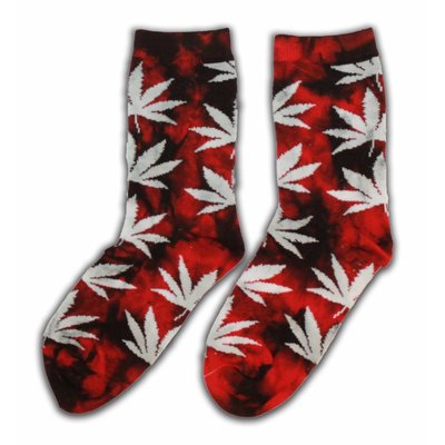 Holland sokken Socken mit Cannabis Blätter