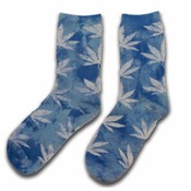 Holland sokken Socken mit Cannabisblättern