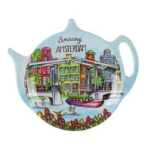 Typisch Hollands Tea saucer - Amsterdam - Skinny bridge