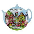 Typisch Hollands Tea dish - Amsterdam - Canal houses