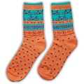 Holland sokken Damen-Socken - Orange - Radfahren