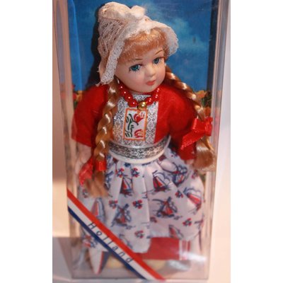 Typisch Hollands Puppe Holland Girl 20 cm