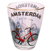 Typisch Hollands Shot Glass - Bike - Amsterdam