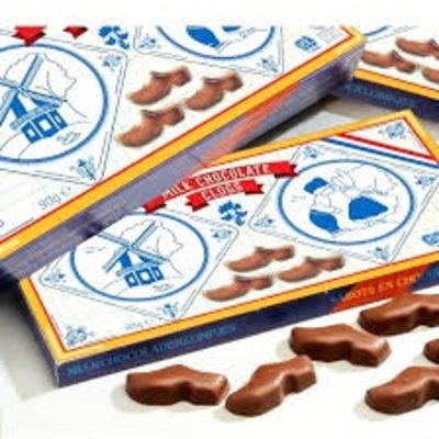 Typisch Hollands Schokoladenclogs – Geschenkbox aus Holland