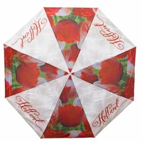 Typisch Hollands Holland Tulpe Regenschirm Kompilation