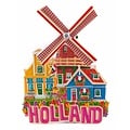 Matix Magnetische Holland-Windmühle (rotierend)