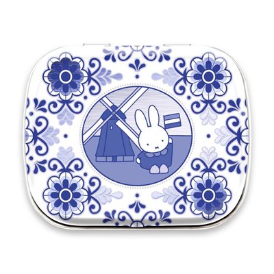 Typisch Hollands Miffy Minimints - Can of Delft blue