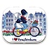 Typisch Hollands Mini - Mints Paar auf dem Fahrrad