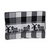 Typisch Hollands Tea towel black and white Facades