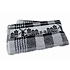 TTD Gifts Keukenhanddoek Zwart Wit gevels - skyline