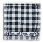 TTD Gifts Keukenhanddoek Zwart Wit gevels - skyline