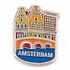 Typisch Hollands Pin huisjes Amsterdam zilver