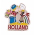 Typisch Hollands Pin kissing pair of Holland silver