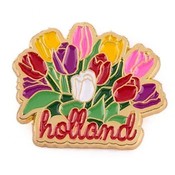 Typisch Hollands Pin tulip forest Holland gold