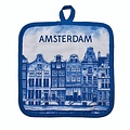 Heinen Delftware Pannenlappen Delfts blauw - Amsterdam
