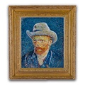 Typisch Hollands Polystone-Magnet Selbstporträt - Vincent van Gogh