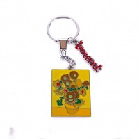 Matix Sunflower Keychain - Vincent van Gogh