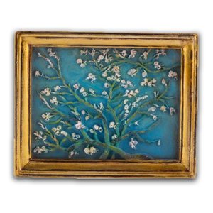 Matix Magnet - Mini-Gemälde - Mandelblüte - Vincent van Gogh