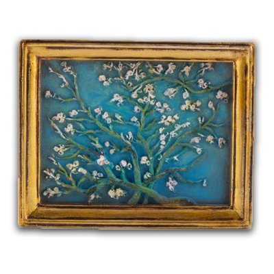 Typisch Hollands Magnet - Mini painting - Almond Blossom - Vincent van Gogh